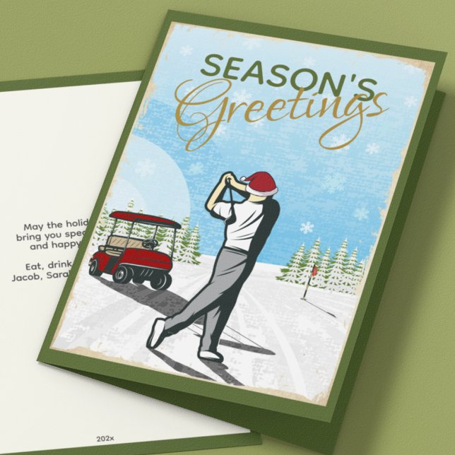 Elegantes, Vintag Inspiriertes Golf Weihnachten (Von Creator hochgeladen)