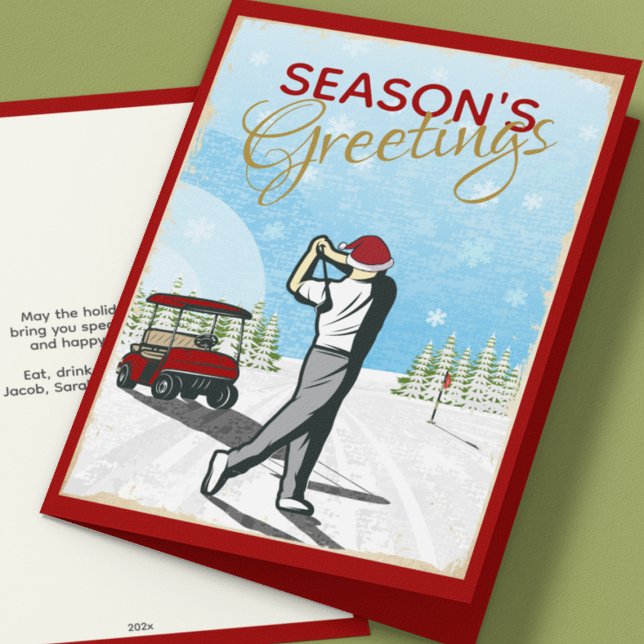 Elegantes, Vintag Inspiriertes Golf Weihnachten (Von Creator hochgeladen)