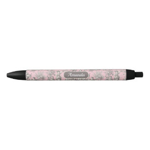 Elegantes Vintag-rosa-graues Spielzeug Kugelschreiber