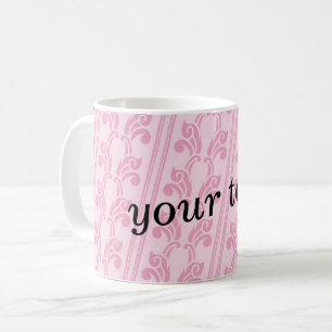 Elegantes Vintage-Muster Kaffeetasse