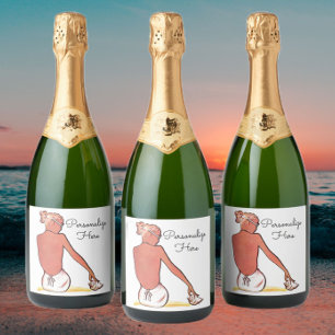 Elegantes Vintage-Strandmädchen mit Muschel-Sommer