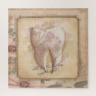 Elegantes Vintages altmodisches Dental-Geschenkhef