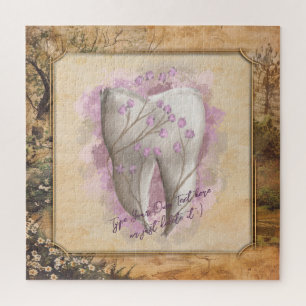 Elegantes Vintages altmodisches Dentalgeschenk