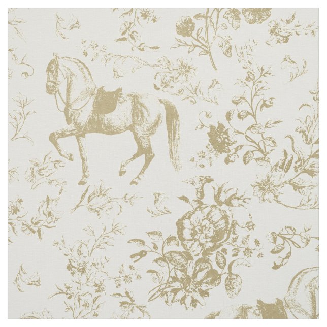 Elegantes Vintages Beige Stoff (Muster)