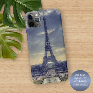 Elegantes Vintages Eiffelturm Paris Frankreich Fot Case-Mate iPhone Hülle