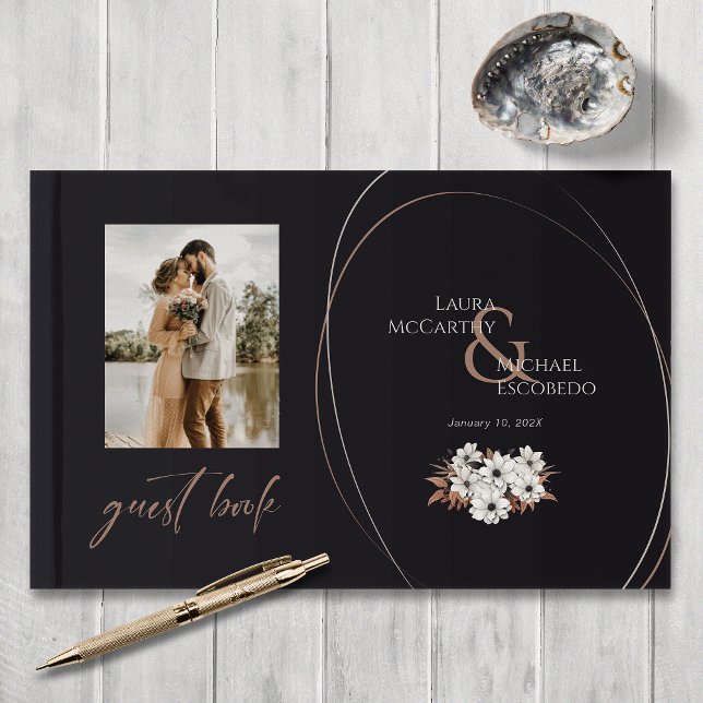 Elegantes Vintages Foto Gästebuch (Von Creator hochgeladen)