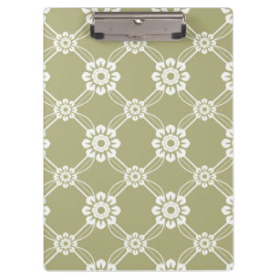 Elegantes Vintages Muster Klemmbrett