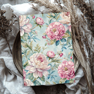 Elegantes, Vintages Pink-Erdnusspapier Seidenpapier