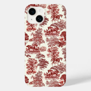 Elegantes Vintages Rotes Rotes Pferd Case-Mate iPhone 14 Hülle