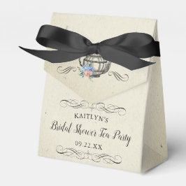 Elegantes Vintages Tea Party | BRAUTPARTY Geschenkschachtel
