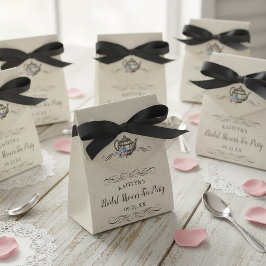 Elegantes Vintages Tea Party | BRAUTPARTY Geschenkschachtel
