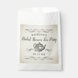 Elegantes Vintages Tea Party | BRAUTPARTY Geschenktütchen