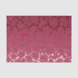 Elegantes Viva Magenta Rosa Muster Seidenpapier