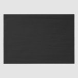Elegantes Vollschwarz Seidenpapier<br><div class="desc">Schwarz</div>