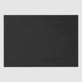 Elegantes Vollschwarz Seidenpapier