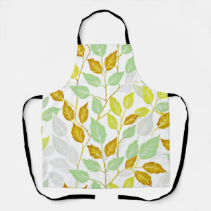 Elegantes, von Natur Inspiriert Leaf-Design Schürze