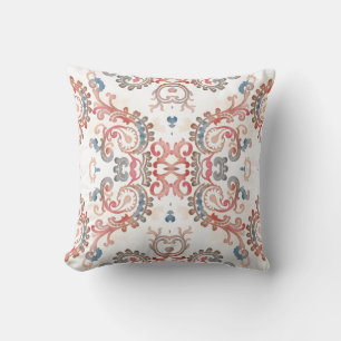 Elegantes Wasserfarbe-Paisley-Wurfkissen Kissen