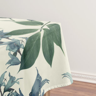 Elegantes Wasserfarben-Blumen-Dekorationsmuster Tischdecke