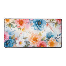 Elegantes Wasserfarben-Blumenmuster-Design