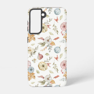 Elegantes Wasserfarbmuster im Herbst Samsung Galaxy Hülle