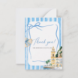 Elegantes Watercolor Main Squeeze-Brautparty Mitteilungskarte