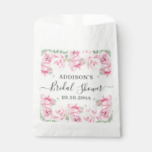 Elegantes Watercolor-Rose-Brautparty