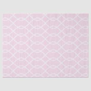 ELEGANTES WAVE-PATTER - Weichrosa Gewebepapier Seidenpapier