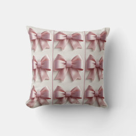 Elegantes, weich rosa Kissen mit Kissen - schick &