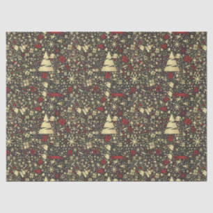 Elegantes Weihnachts-Designpapier Seidenpapier