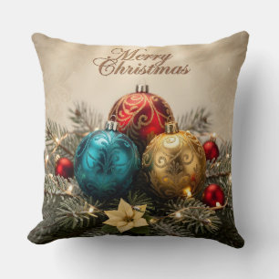 Elegantes Weihnachtsbaum-Ornament-Kissen Kissen