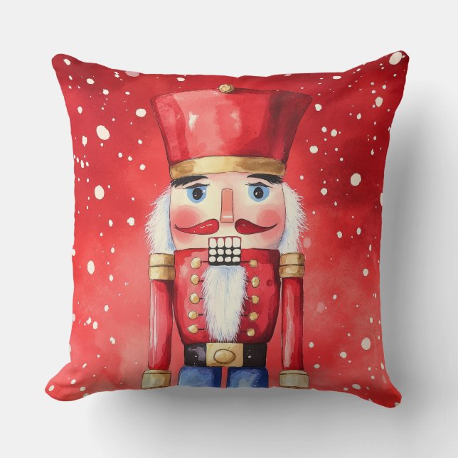 Elegantes Weihnachtsbaumkissen Kissen (Vorderseite)