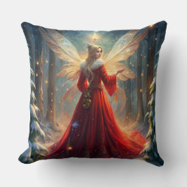 Elegantes Weihnachtsbaumkissen Kissen