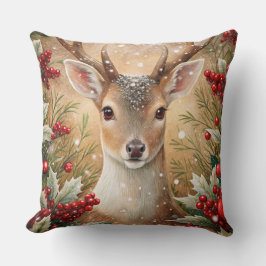 Elegantes Weihnachtsbaumkissen Kissen