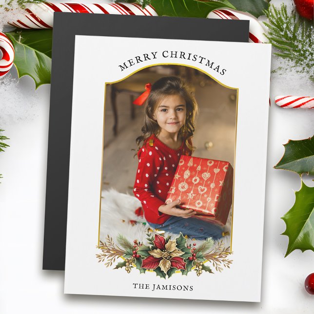 Elegantes Weihnachtsgebäck-Foto Magnetkarte (Von Creator hochgeladen)