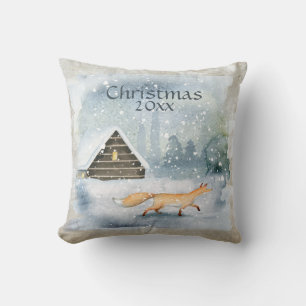 Elegantes Weihnachtsgebäck Kissen