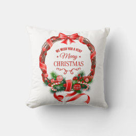 Elegantes Weihnachtskissen Kissen