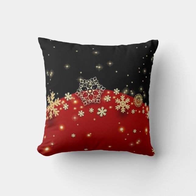 Elegantes Weihnachtskissen! Kissen (Vorderseite)