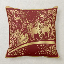 Elegantes Weihnachtskissen Kissen