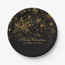 Elegantes WeihnachtsParty-Schein-Gold