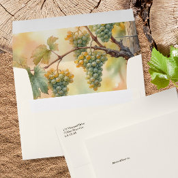 Elegantes Weinberg-Golden-Hour-Trauben-Hochzeit