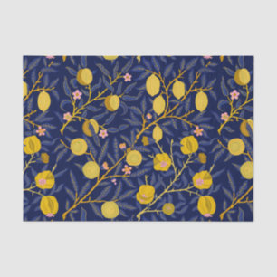 Elegantes Weinmuster Seidenpapier