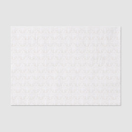 Elegantes Weiß-u. GoldLilien-Seidenpapier Seidenpapier