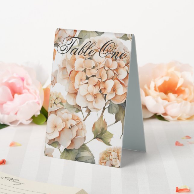 Elegantes, weißes, orangefarbenes Barockblau Tischaufsteller (In Situ (Hochzeit))