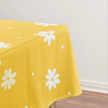 Elegantes White Daisy Blume Sonniges Gelbes Brunch