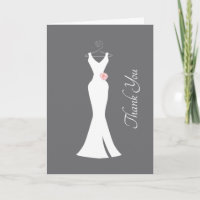Elegantes White Gown on Gray - Stylish Vielen Dank
