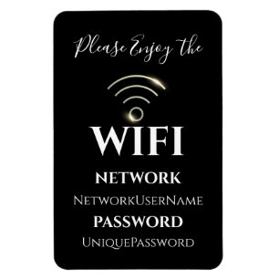 Elegantes WiFi Magnet