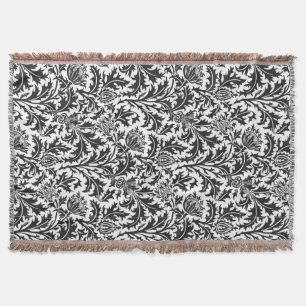 Elegantes William-Morris-Distel-Muster Decke
