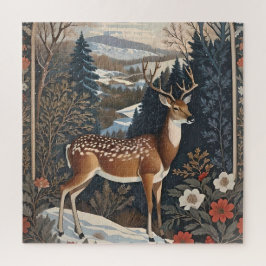 Elegantes Winter Deer Nature Design