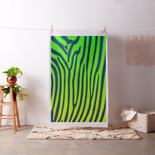 Elegantes Zebra-Druckwerk Stoff