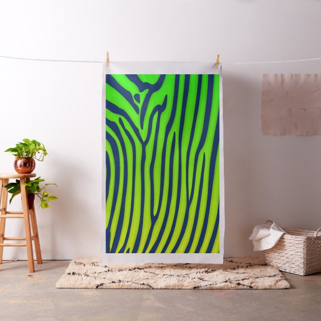 Elegantes Zebra-Druckwerk Stoff (Beispiel)